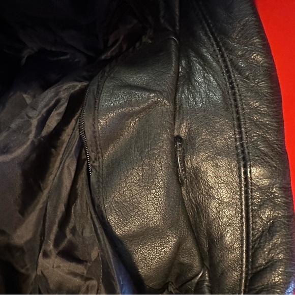 Black and Tan Leather Performance Jacket - Picture 14 of 16